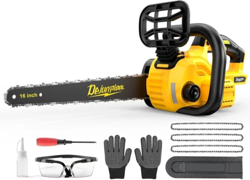 Alternative view of Mini Chainsaw Compatible with Dewalt 20V MAX Battery, 6 Inch & 8 Inch Small Electric Chainsaw Brushless, Auto Oiler