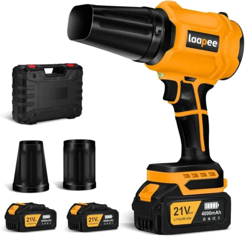 Alternative view of Blower Cordless Handheld Blower with 2x4.0Ah Batteries and Charger