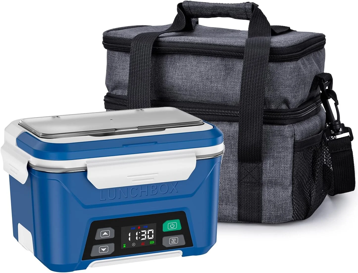 OAK Cordless Electric Lunch Box, Heated Lunch Box for Men with Timer - Image 3