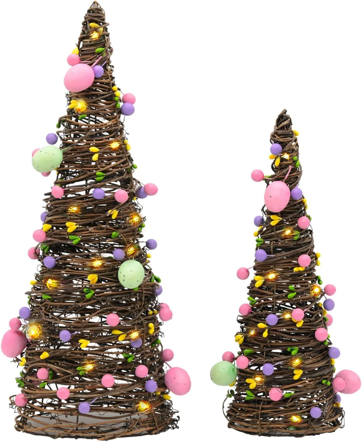 Decor, Fall Tabletop Trees, Lighted Pumpkin Thanksgiving Decorations