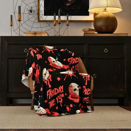 Alternative view of Nook Coraline Button Eyes Halloween Bedding Super Soft Cozy Plush Throw, 46 in x 60 in, (Officially Licensed Product) by Franco