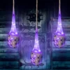 3.2FT Halloween Decoration Hanging Light Up Spider Egg Sacs 3 Packs, Gift for Halloween Party Favors Games, Sacks Props for Halloween