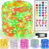 66 FT Color Changing Fairy Lights Plug in with Remote, 200 LED
