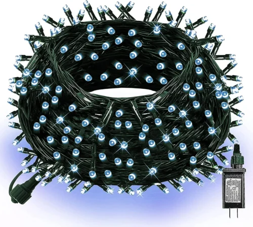 Bright Smart Color Changing Christmas Lights, 66FT 200 LED RGB String Lights with Remote & App Controlled
