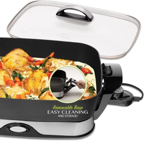 Alternative view of Presto 06857 16-Inch Electric Foldaway Skillet