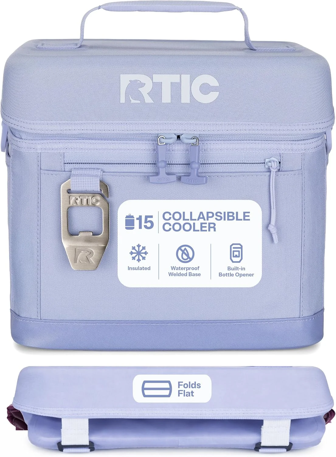 Everyday Cooler, Soft Sided Portable Insulated Cooling for Lunch, Beach, Drink, Beverage, Travel, Camping, Picnic, for Men and Women - Image 2