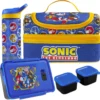 Trend Minecraft Kids Lunch Box 3 Pc Set with Insulated Lunch Bag, Bento Box with Two Mini Pots & 20 fl oz Water Bottle with Straw for School, Picnic